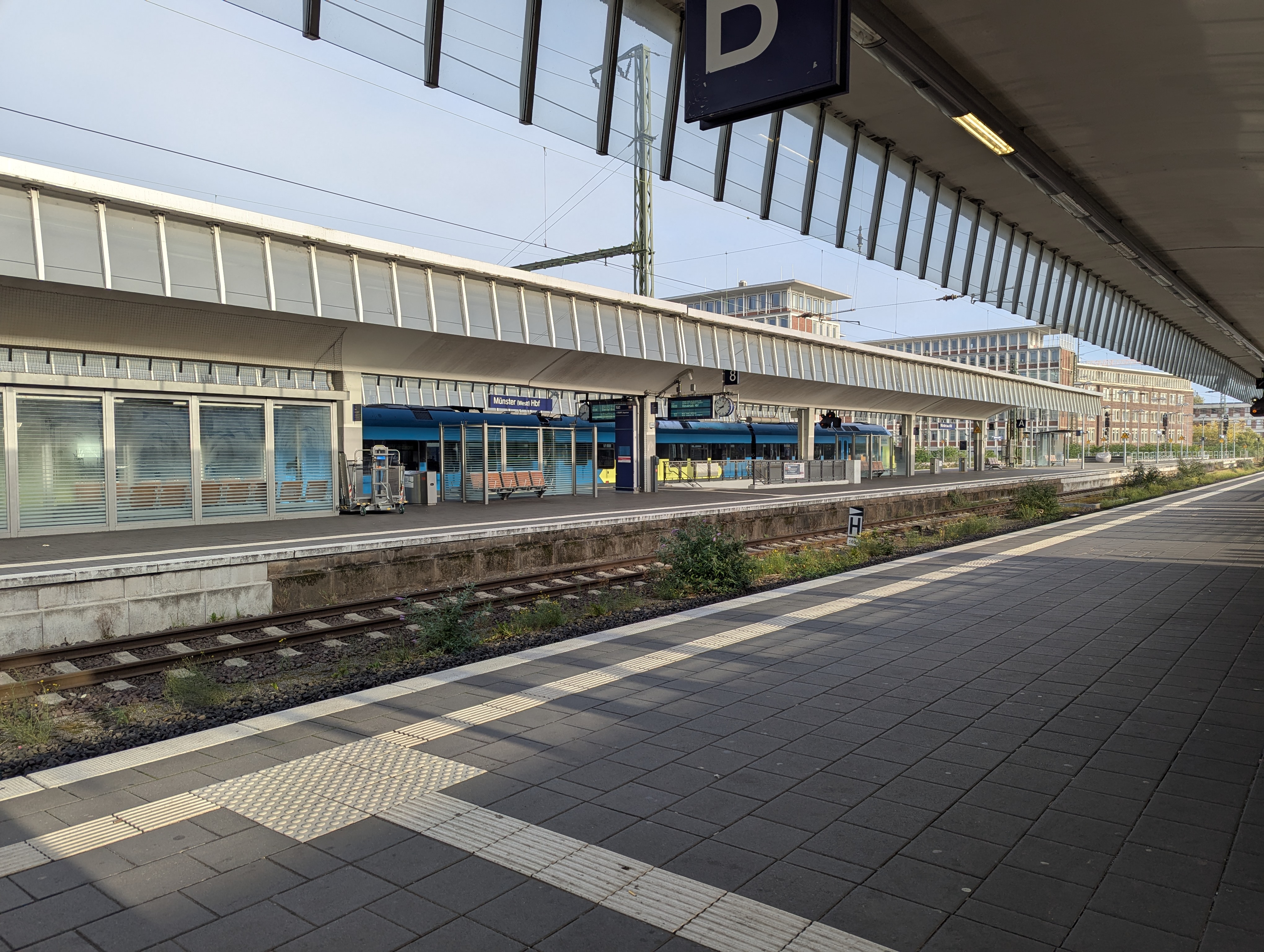 train, Muenster, Koln, Germany